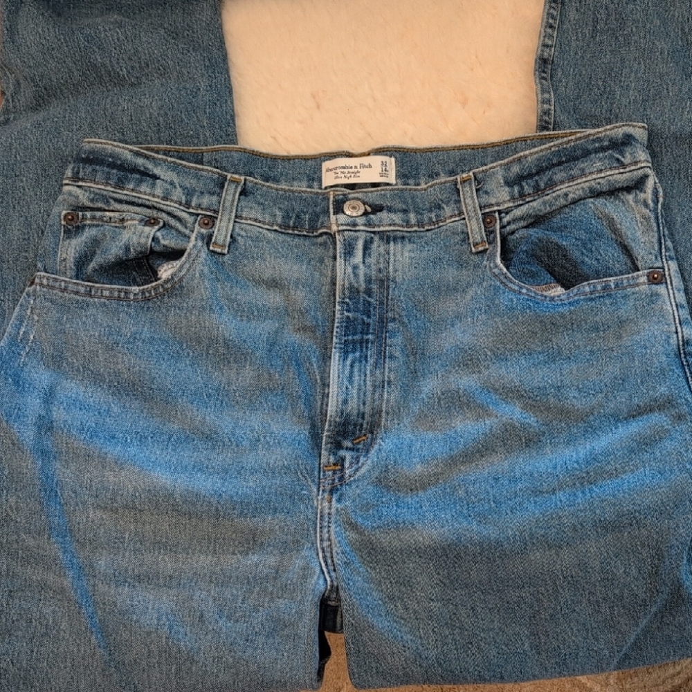 Abercrombie & Fitch Blue Women's Jeans